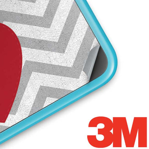 Chevron Heart Nintendo 2DS XL (2017) Skin
